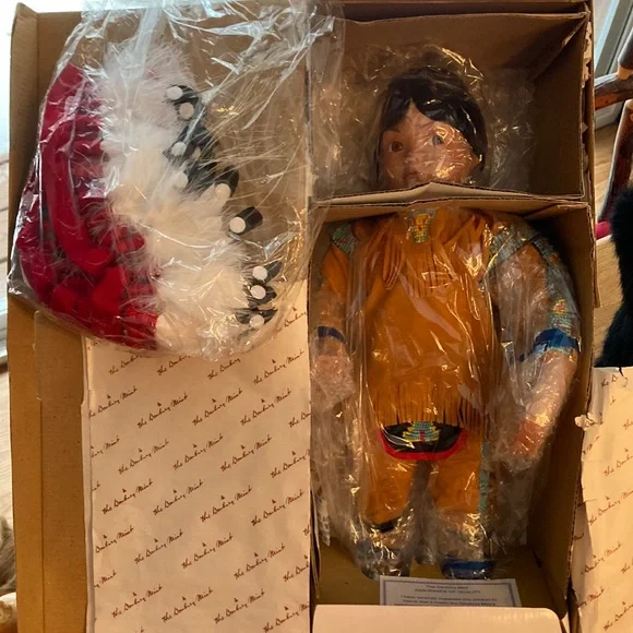 Danbury Mint Little Chief Standing Bear - Picture 2 of 9